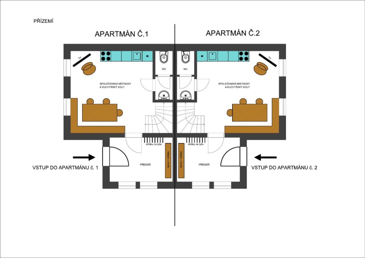 Apartmany Fiserka روكيتنسي ناد جيزيرو المظهر الخارجي الصورة
